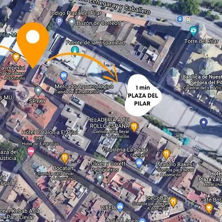 Apartamento único En Plaza Del Pilar