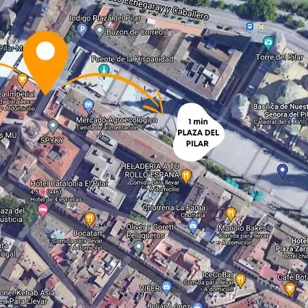 Apartmán Unico En Plaza Del Pilar