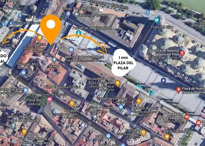 Διαμέρισμα Unico En Plaza Del Pilar